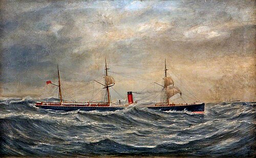 Cunarder in a Storm, , Parker Greenwood