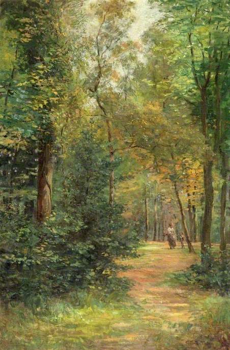 Talbot Woods, Bournemouth, Dorset, 1897, George Penton Fisher