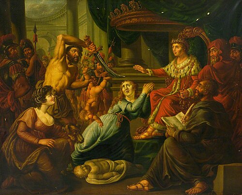 The Judgement of Solomon, 1810, John Tobias Young