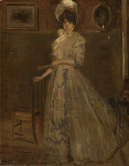 La Debutante, 1910, Charles Singleton Haworth
