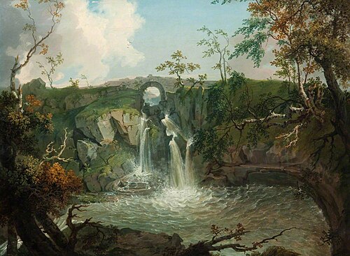 Waterfall, 1765, Charles Steuart