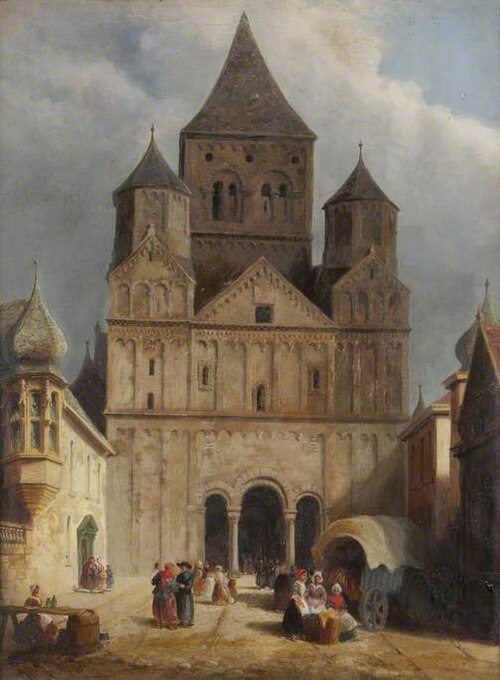 View of Marmoutier, Bas-Rhin, France, , George Row Clarke