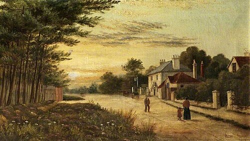 The 'Ragged Cat' Inn, 1896, Walter Wright Stevens