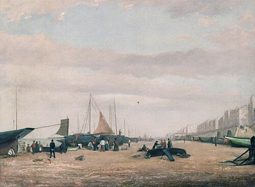 Brighton Beach, East Sussex, 1853, George Ruff