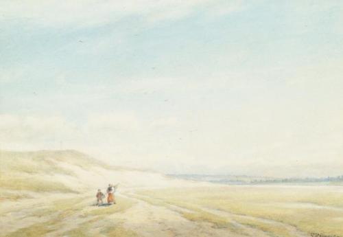 George Russell Gowans - The River Canche, , George Russell Gowans