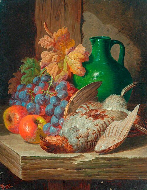 Still Life with Dead Game, 1882, Charles Thomas Bale