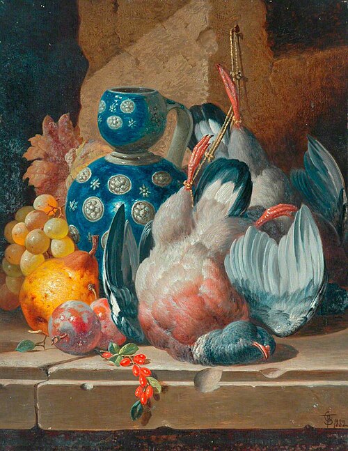 Still Life with Dead Game, 1882, Charles Thomas Bale