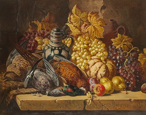 Fruit and Game, 1888, Charles Thomas Bale