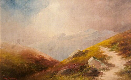 Mountain Landscape, , George Shaw