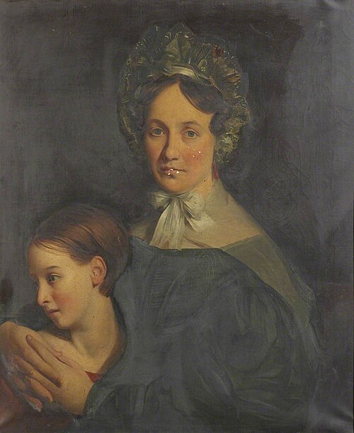 Mary and Elizabeth Sheffield, 1835, George Sheffield Senior