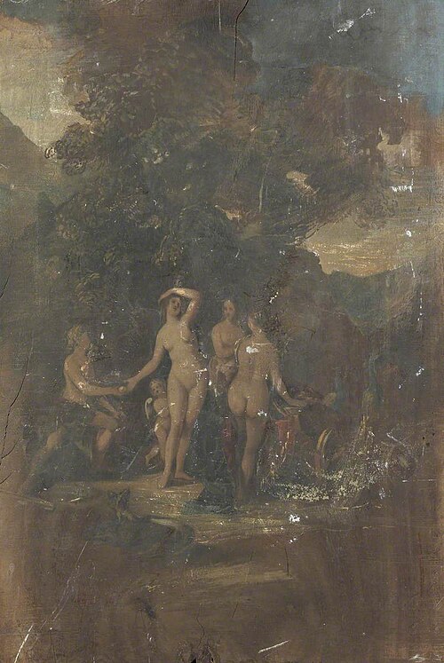 The Judgement of Paris, 1835, George Sheffield Senior