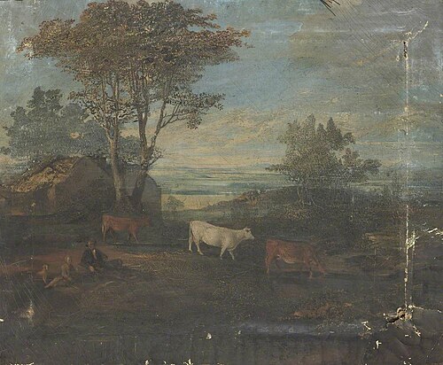 Pastoral Landscape, 1835, George Sheffield Senior
