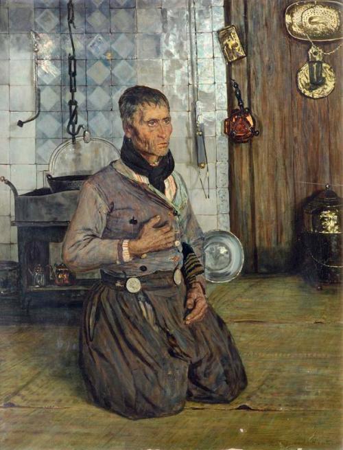 Ave Maria - Volendam, 1887, George Sherwood Hunter