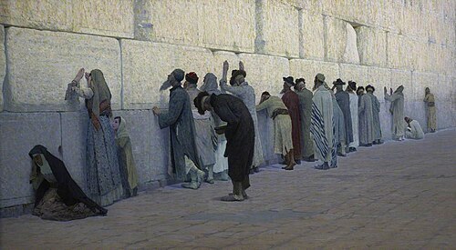 Wailing Place, Jerusalem, , George Sherwood Hunter