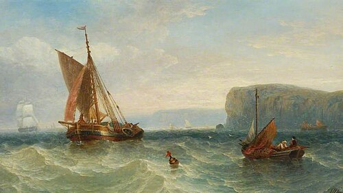 Off Flamborough, , John Warkup Swift
