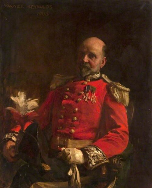 Colonel John Macfarlane (1846–1910), 1908, Warwick Reynolds