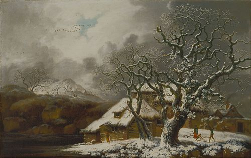 A Winter Landscape, 1752, George Smith