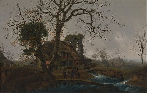 Winter Landscape, 1750, George Smith