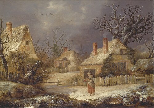 A Winter Landscape, 1770, George Smith