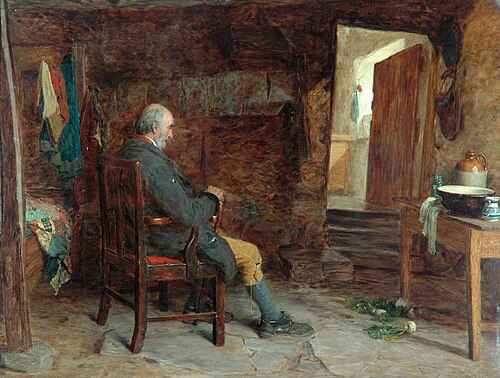 The Widower, 1873, John Watson Nicol