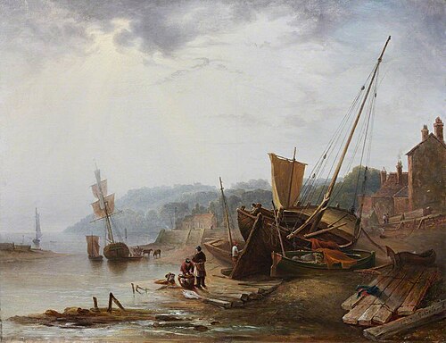 Boat Laid up, , George Thomas Colomb