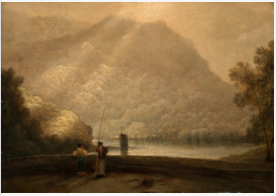 Landcape with Fishermen, 1842, George Thomas Colomb