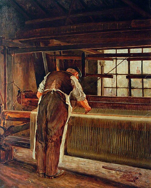 Man Weaving, , John William Brooke