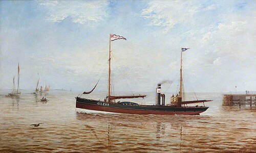 The 'Tubal Cain', 1899, George Vemply Burwood