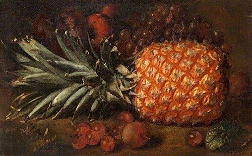 Still Life with a Pineapple, 1886, George Walter Harris