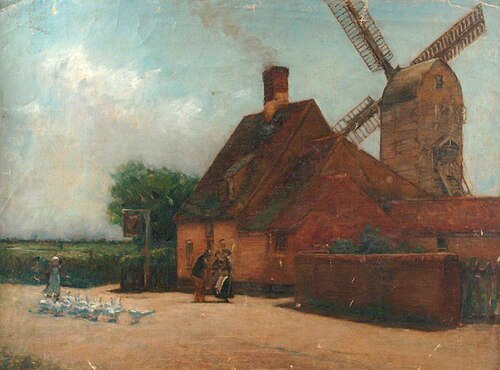 Windmill and Geese, , Wilfred Williams Ball