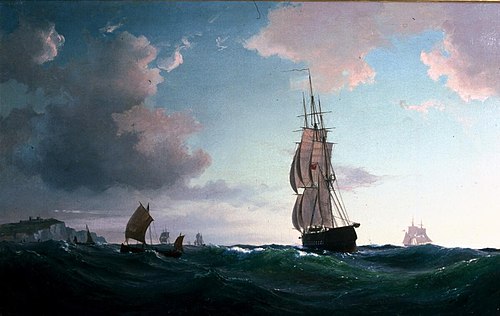 Dover Castle, 1852, Wilhelm Melby