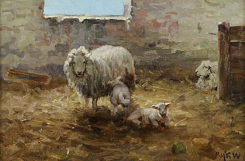 Two Lambs, , Peter MacGregor Wilson