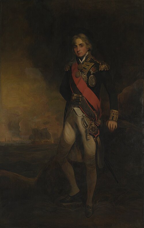 Horatio Nelson, 1st Viscount Nelson (1758–1805), Vice-Admiral and Victor of Trafalgar, 1910, William Alan Menzies