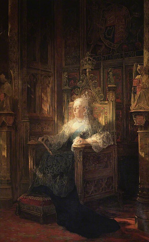 Queen Victoria (1819–1901) (after Benjamin Constant), 1924, William Alan Menzies