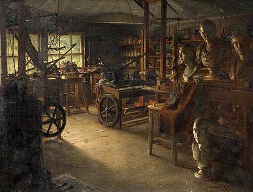 James Watt's Work Room, Heathfield Hall, 1889, Jonathan Pratt