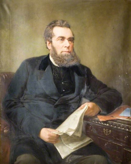 Portrait Of John Skirrow Wright ( 1823-1880 ), 1880, Jonathan Pratt