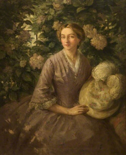 Portrait of a Lady, 1907, Gerard Chowne