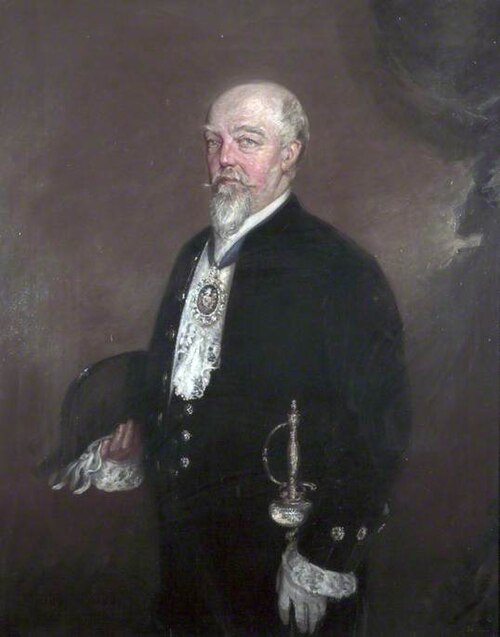 Professor Richard Caton (1842–1926), MD, FRCP, LLD, Pro-Chancellor of the University of Liverpool (1, , Gerard Chowne
