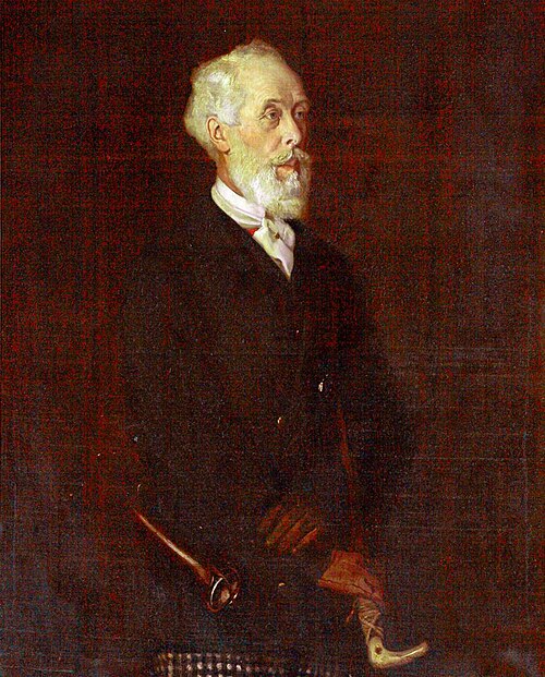 Lieutenant Colonel Vincent Ashfield King (1810–1882), 1880, William Barnes Boadle