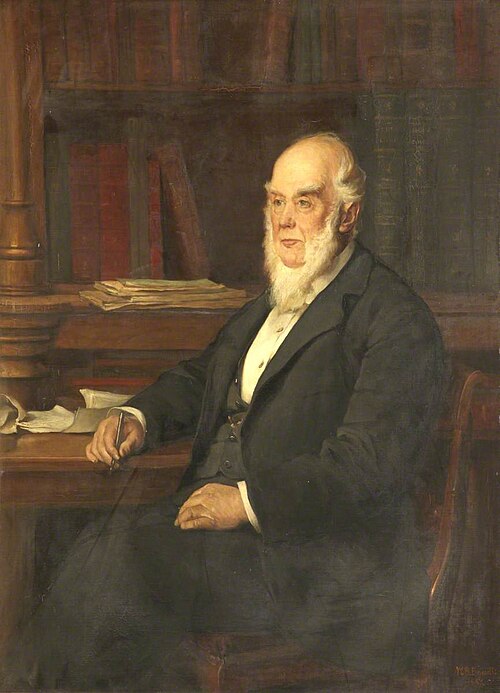 Sir James Allanson Picton (1805–1889), 1887, William Barnes Boadle