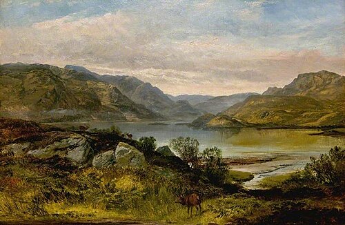 Overlooking Glendaruel, Kyles of Bute, , Joseph Adam