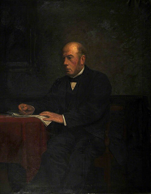 Portrait of an Unknown Man, 1874, William Bright Morris