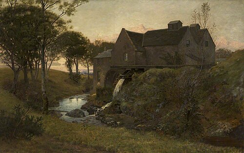 An Old Watermill, near Campbelltown, 1878, William Bright Morris