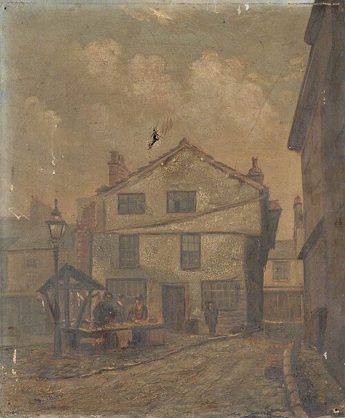 Market Stall, 1880, Joseph Barnes