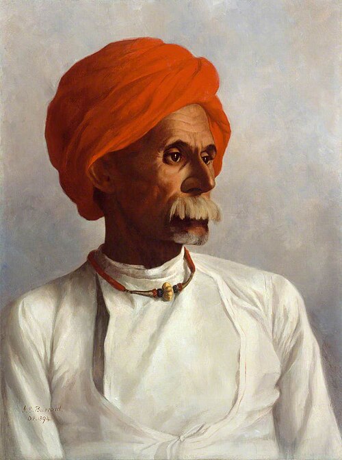Gunga, a Hindu from Oudh and a Chaprasi (messenger) of No. 22 Astronomical Survey Party (of which Ca, 1894, Gertrude Ellen Burrard