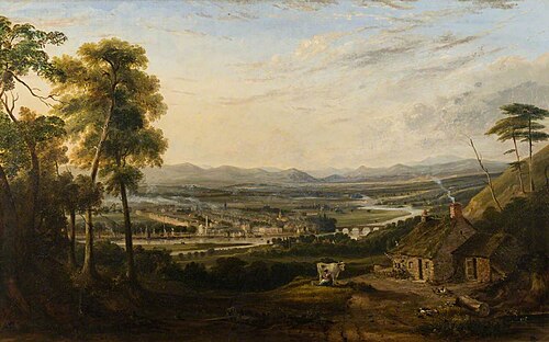 Perth from Barnhill, 1860, William Brown