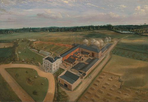 Tiptree Hall and Farm, Essex, 1850, William Brown