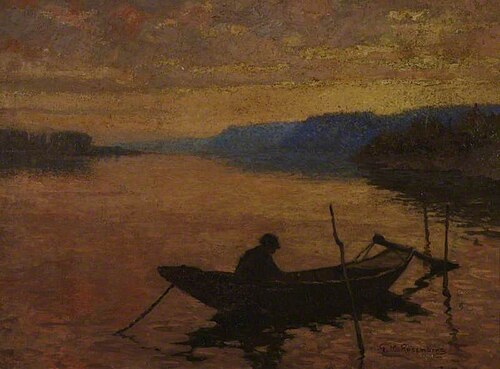 Sunset on the Loire, , Gertrude Mary Rosenberg