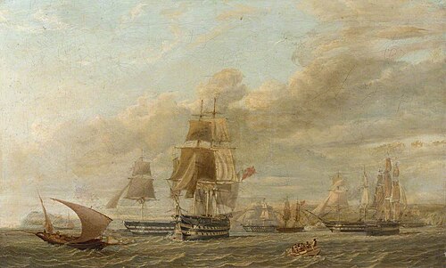 The British fleet in the Mediterranean, 1880, William Calmody Nowell