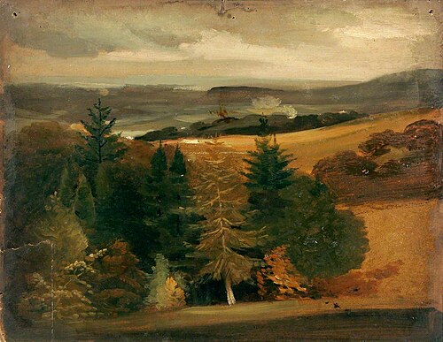 Wooded Landscape, , Joseph Clover